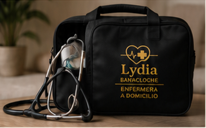 mochila de lydia enfermera a domicilio