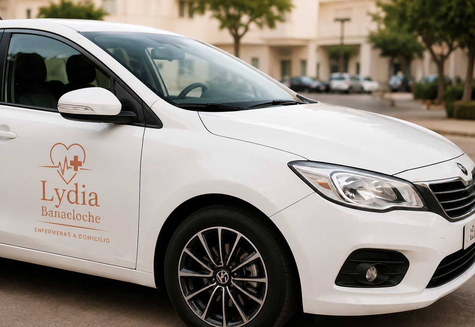 coche de lydia enfermera a domicilio en san antonio de benageber